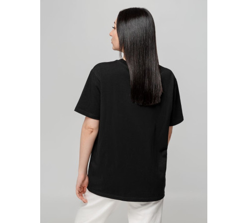 Футболка унисекс оверсайз Street Vibes, черная