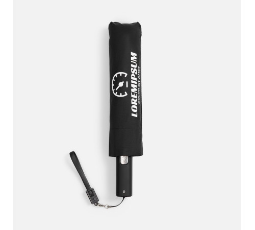 Зонт складной City Guardian, электрический, черный