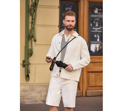 Зонт складной Cloudburst в подарочной упаковке, черный