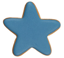 Печенье «Звезда», синее