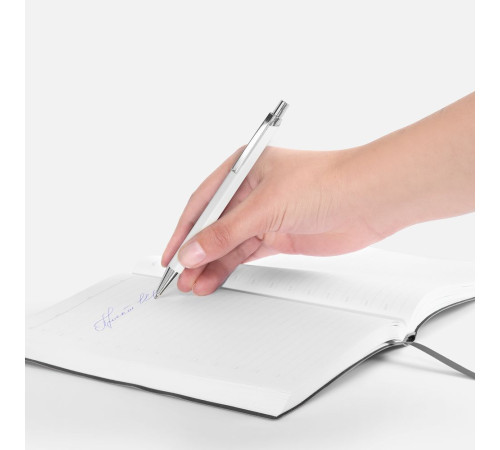 Ручка шариковая Alumno, белая