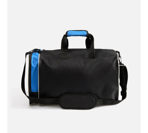 Спортивная сумка Fitnext, черная с синим