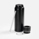 Термобутылка Magnus с магнитным держателем для телефона, черная