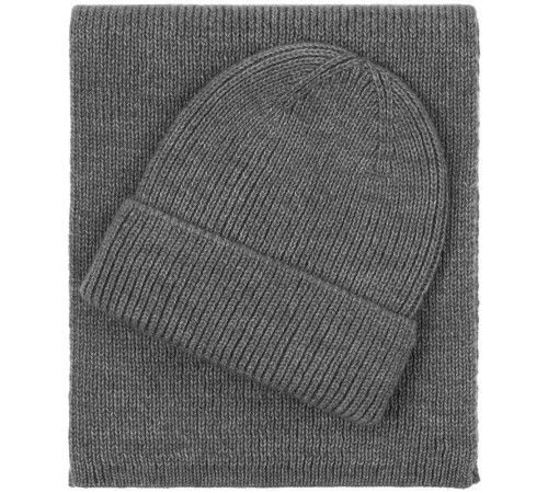 Шарф Bernard, серый меланж
