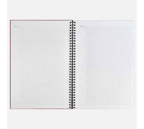Ежедневник Notera Maxi, недатированный, красный