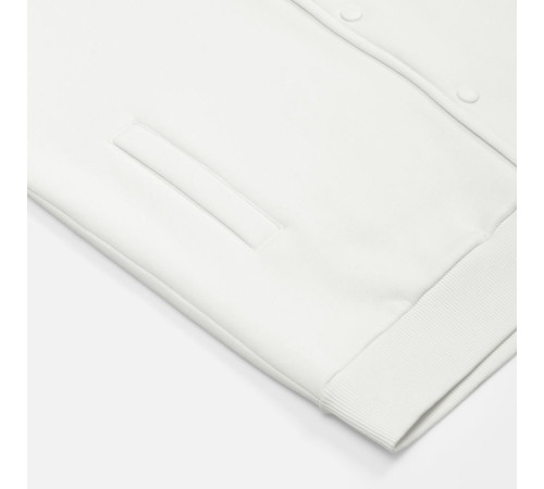 Бомбер унисекс AtmosWear, молочно-белый