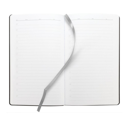 Ежедневник Knit, недатированный, темно-серый