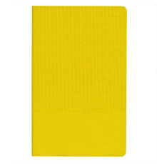 Ежедневник Knit, недатированный, желтый