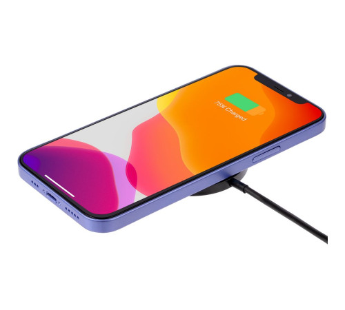 Беспроводное зарядное устройство с магнитами Magmate, черное