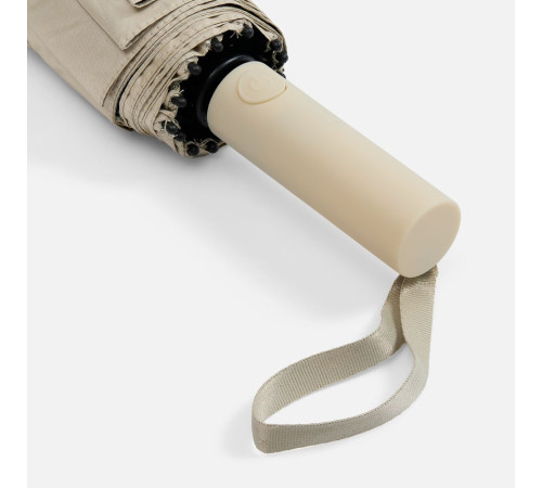 Зонт складной с УФ-защитой Ribstar, бежевый