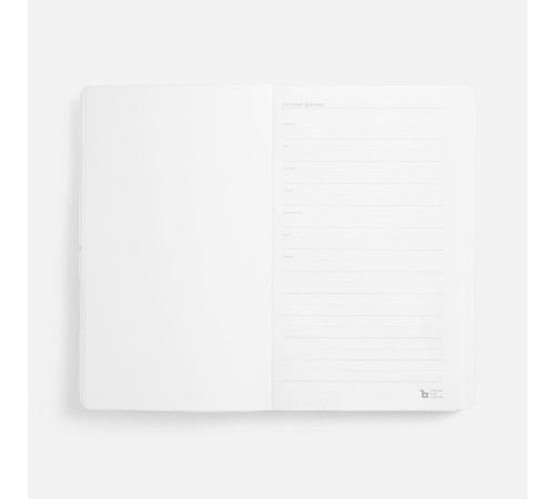 Ежедневник Waltz, недатированный, синий