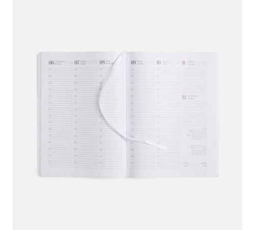 Еженедельник Nebraska, датированный, зеленый