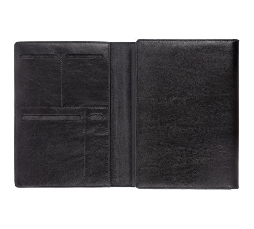 Ежедневник-портфолио Napoli, недатированный, черный