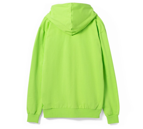 Толстовка на молнии с капюшоном Unit Siverga, зеленое яблоко