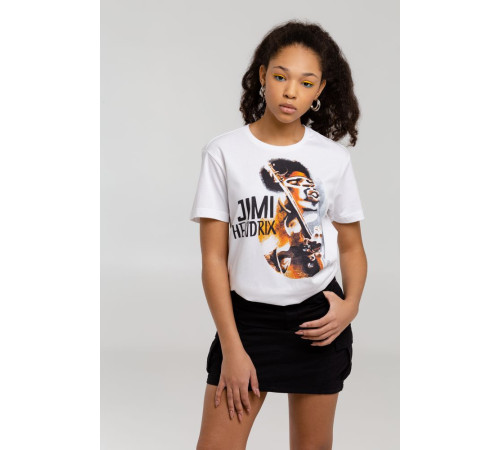 Футболка «Меламед. Jimi Hendrix», белая