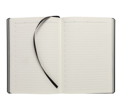 Ежедневник Shall, недатированный, черный