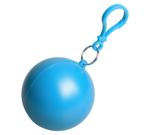 Дождевик в круглом футляре Nimbus, голубой