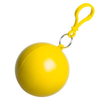 Дождевик в круглом футляре Nimbus, желтый