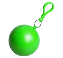 Дождевик в круглом футляре Nimbus, зеленое яблоко