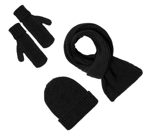 Набор Nordkyn Full Set с шарфом, черный