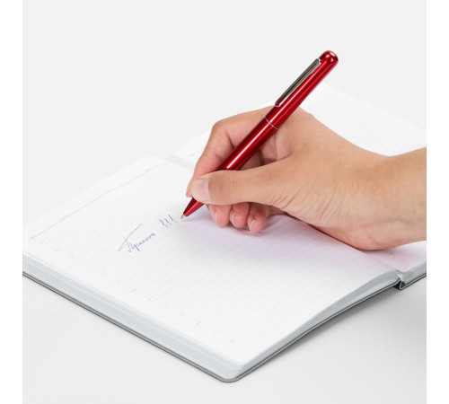 Ручка шариковая Scribo, красная