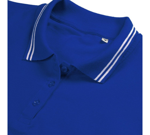 Рубашка поло женская Virma Stripes Lady, ярко-синяя
