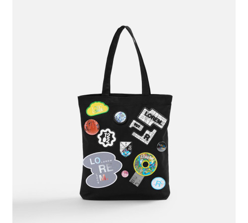 Холщовая сумка Avoska, черная