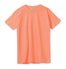 Футболка унисекс Regent 150, оранжевая (абрикосовая)