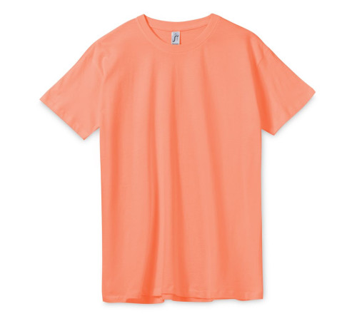 Футболка унисекс Regent 150, оранжевая (абрикосовая)