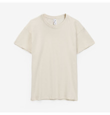 Футболка унисекс Regent 150, светло-бежевая (неокрашенная)