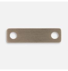 Шильдик металлический Alfa Liten, бронзовый