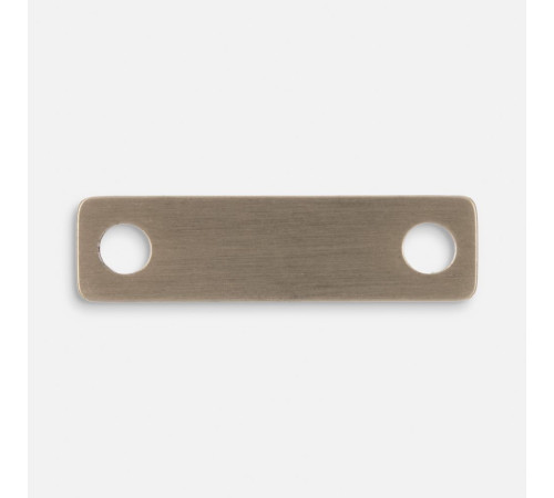 Шильдик металлический Alfa Liten, бронзовый