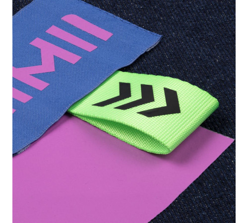 Лейбл тканевый Epsilon, XL, синий