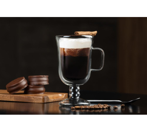 Кружка с двойными стенками для глинтвейна и коктейлей Double Bubble