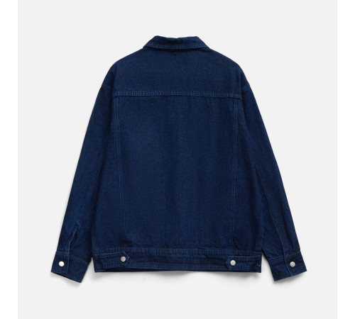 Куртка джинсовая O1, темно-синяя