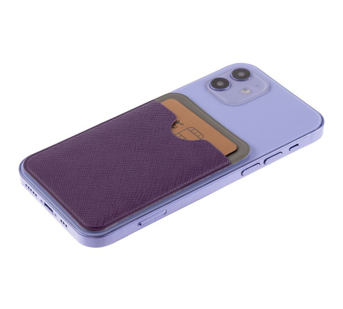 Чехол для карты на телефон Devon, фиолетовый с серым