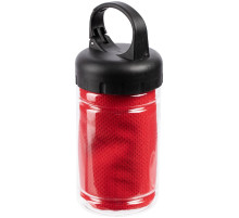 Охлаждающее полотенце Frio Mio в бутылке, красное