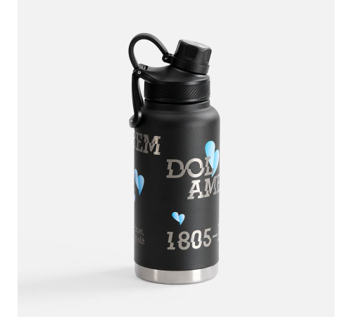 Термобутылка Fujisan XL 2.0, черная