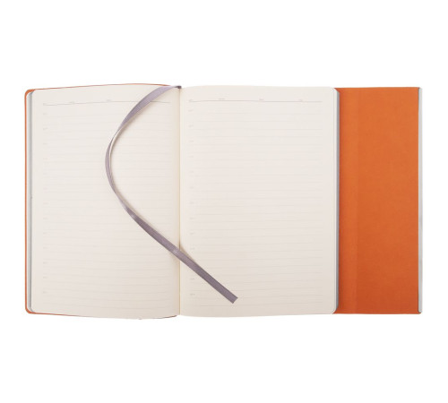 Ежедневник Petrus Flap, недатированный, оранжевый