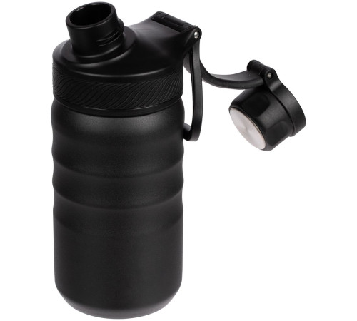 Термобутылка Fujisan 2.0 без логотипа, черная