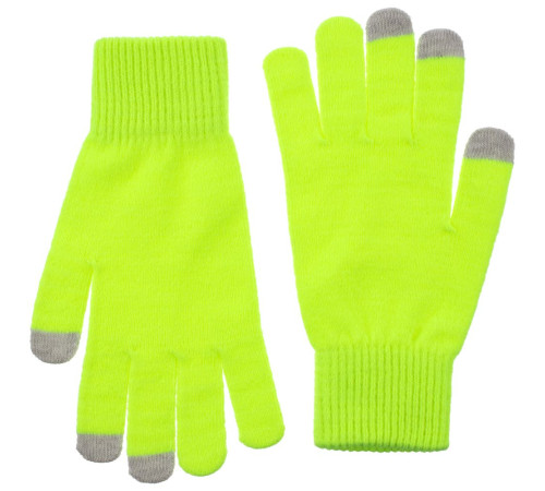 Перчатки сенсорные Urban Flow, салатовые неон