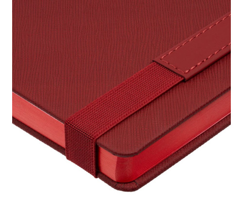 Ежедневник Peel, недатированный, красный