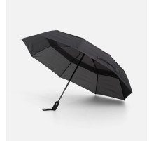 Складной зонт Dome Double с двойным куполом, серый