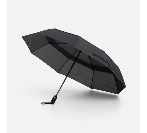 Складной зонт Dome Double с двойным куполом, серый