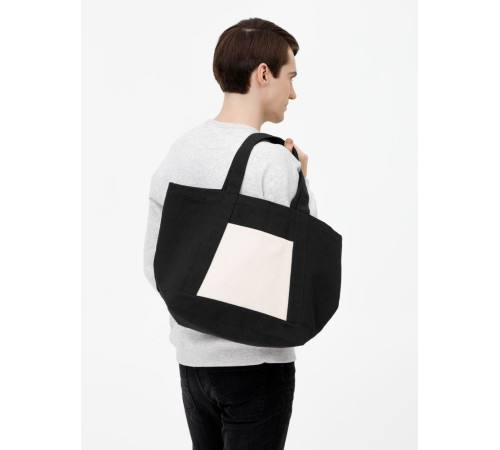 Шопер Shophop, черный с неокрашенным