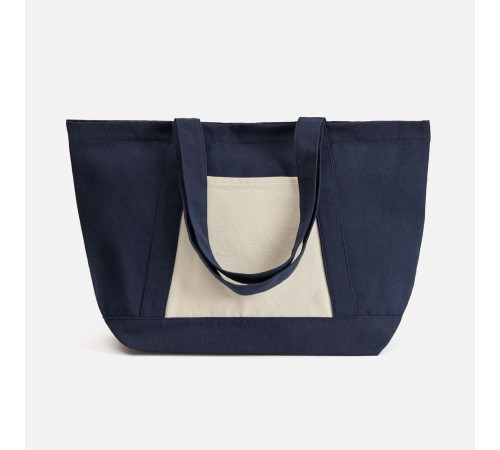 Шопер Shophop, синий с неокрашенным