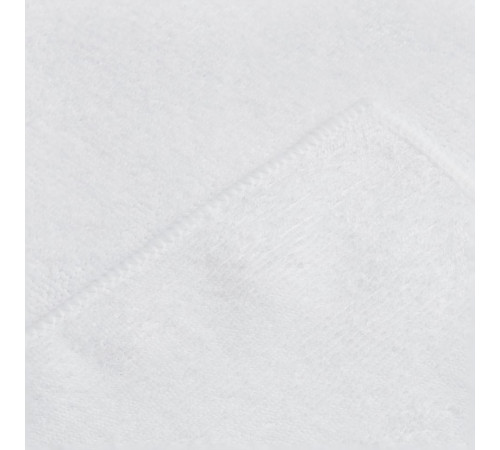 Двустороннее махровое полотенце Nice Print для сублимации, большое, белое