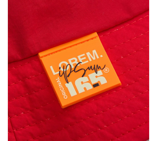 Панама Pana Vista, красная