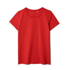 Футболка женская T-bolka Stretch Lady, красная