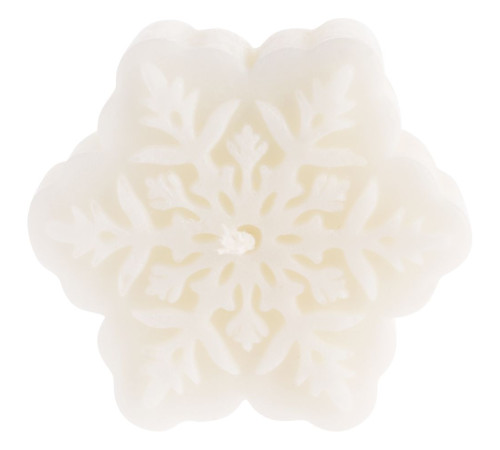 Свеча Snowlight 2, белая, 6 см